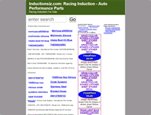 Tablet Screenshot of inductionsiz.com